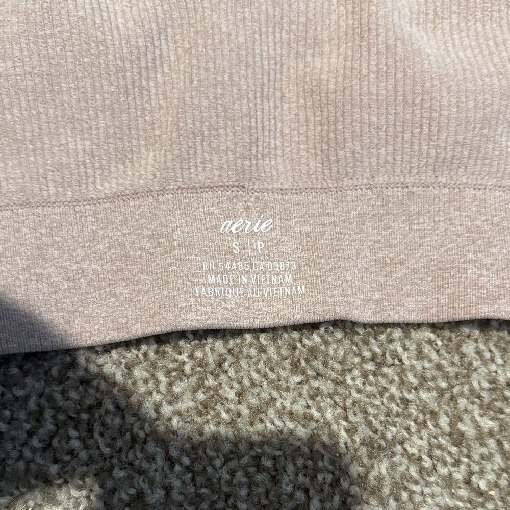 Beige Ribbed Knit Bralette - Picture 2 of 3